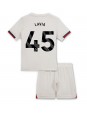 Billige Chelsea Romeo Lavia #45 Bortedraktsett Barn 2025-26 Kortermet (+ Korte bukser)